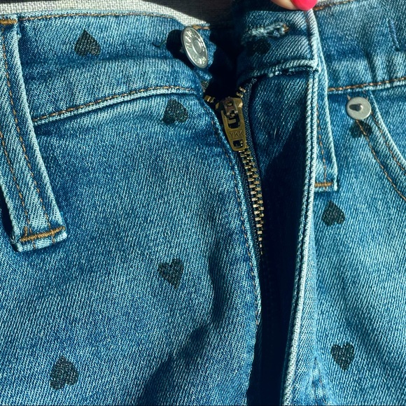 Madewell Denim Heart Skirt - 29 - Picture 3 of 6